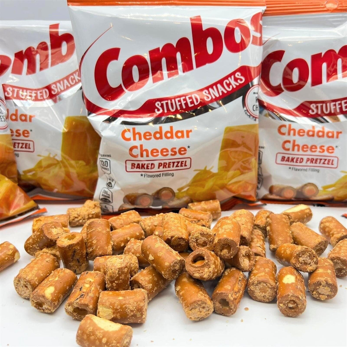 Combos Cheddar Cheese Pretzel Snacks Mars Wrigley Confectionery 