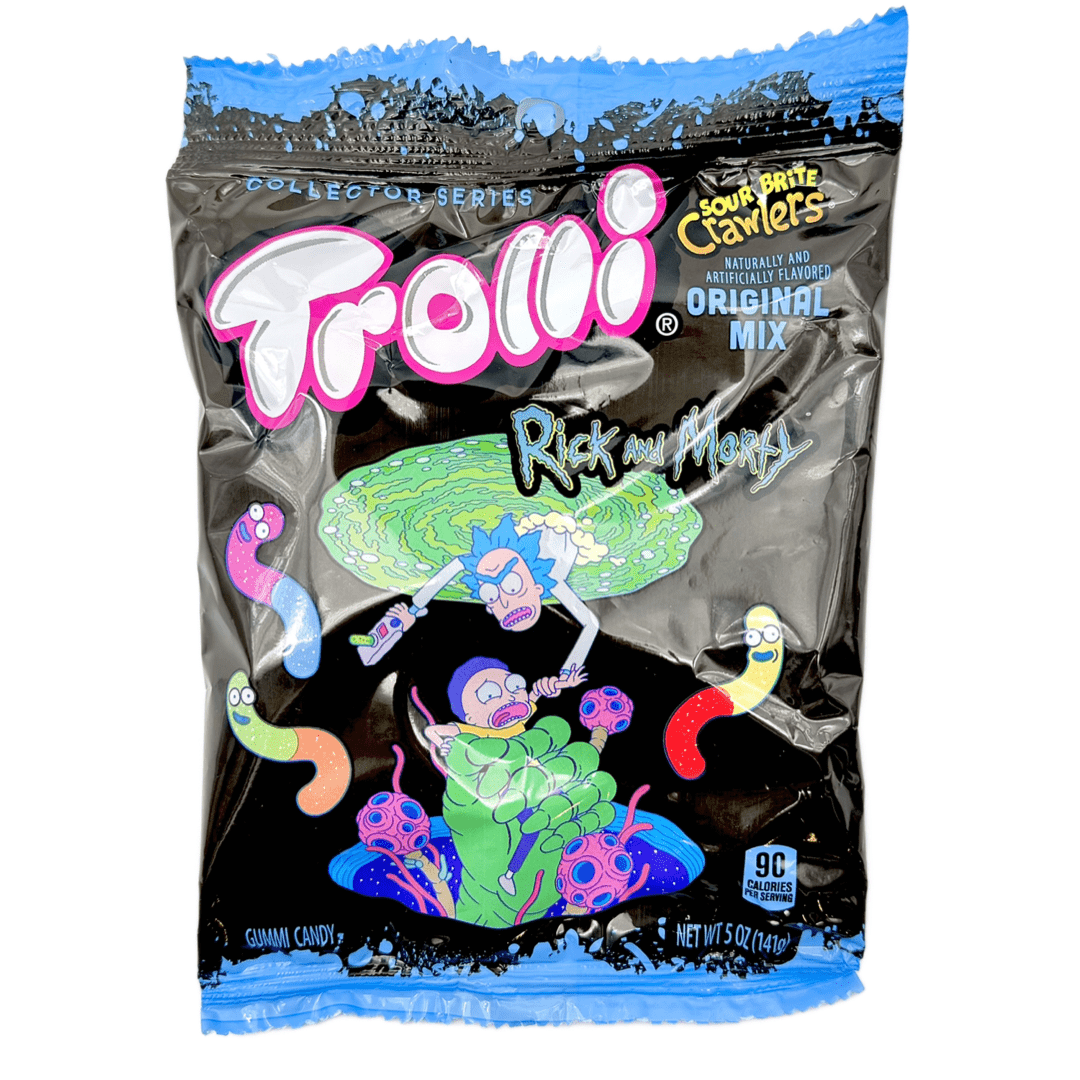 Trolli Rick and Morty Sour Brite Crawlers - 5oz Candy Ferrara Candy Company 