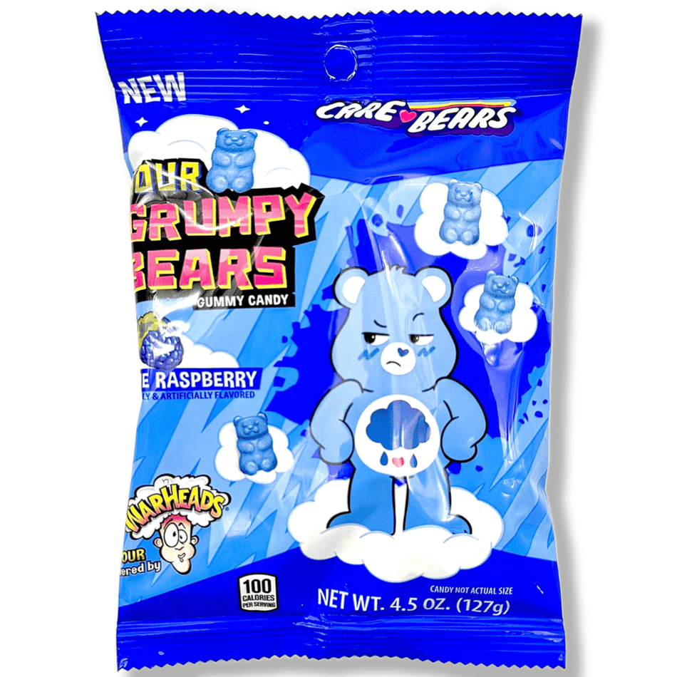 Warheads x Care Bears Sour Grumpy Bears - 4.5oz Candy Impact Confections 