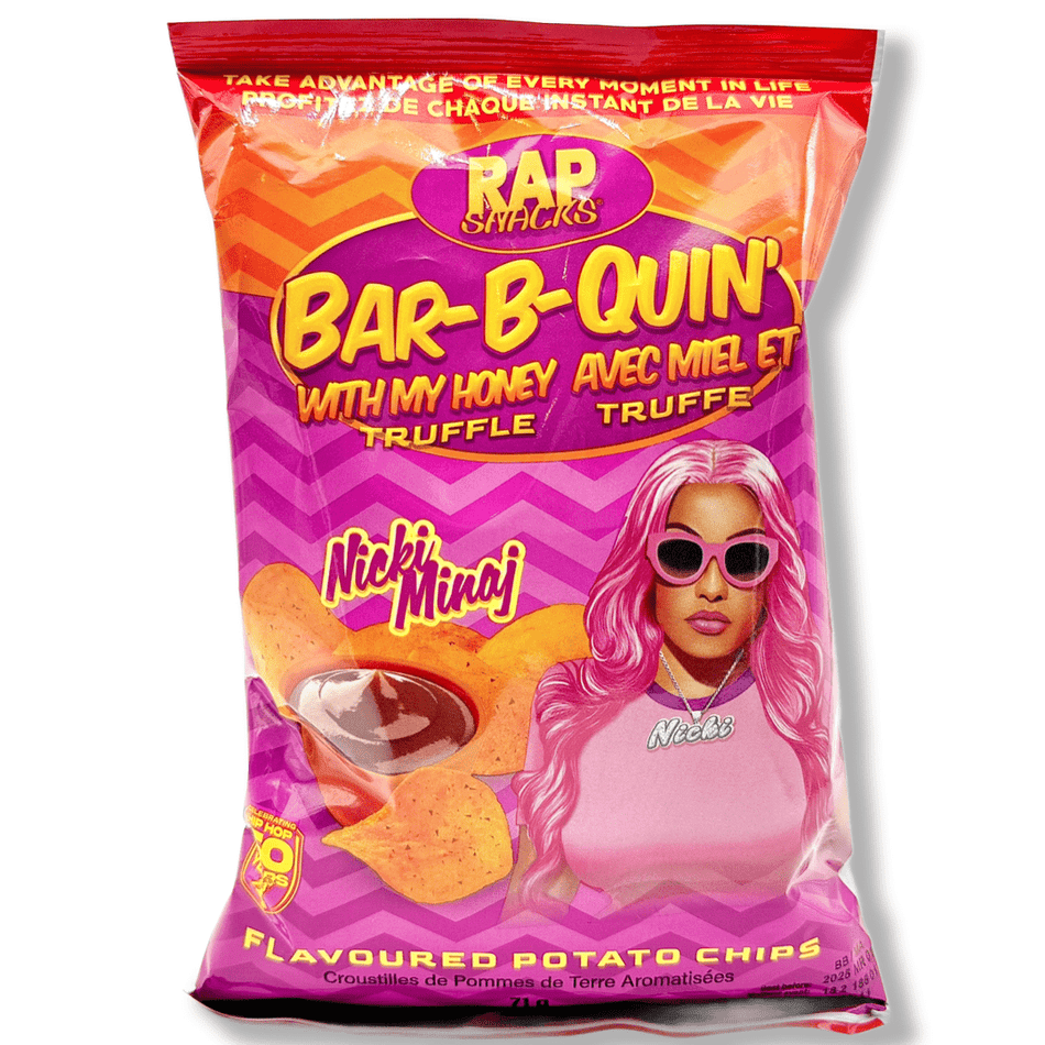 Rap Snacks Nicki Minaj BBQ Honey Truffle Chips - 71g Chips Candy Paradise 