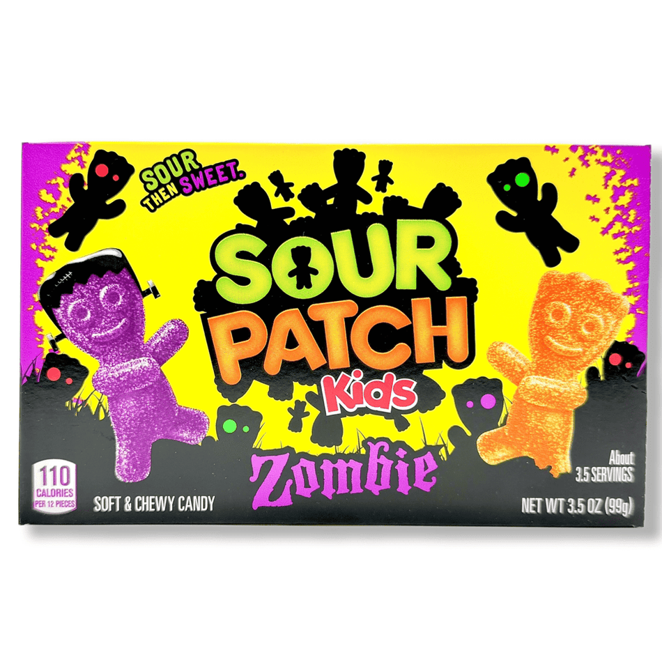 Sour Patch Kids Zombie Theater Box - 3.5oz Candy Mondelez 