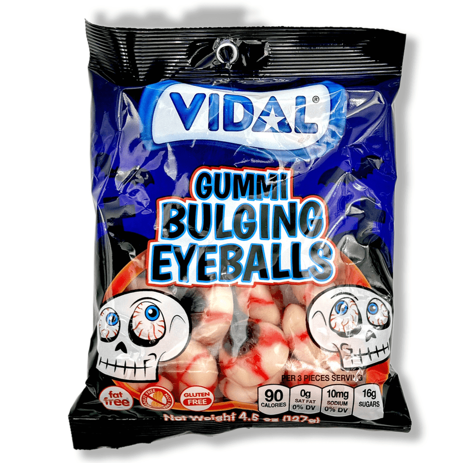 Vidal Gummy Bulging Eyeballs - 4.5oz Candy Vidal Candies Inc. 