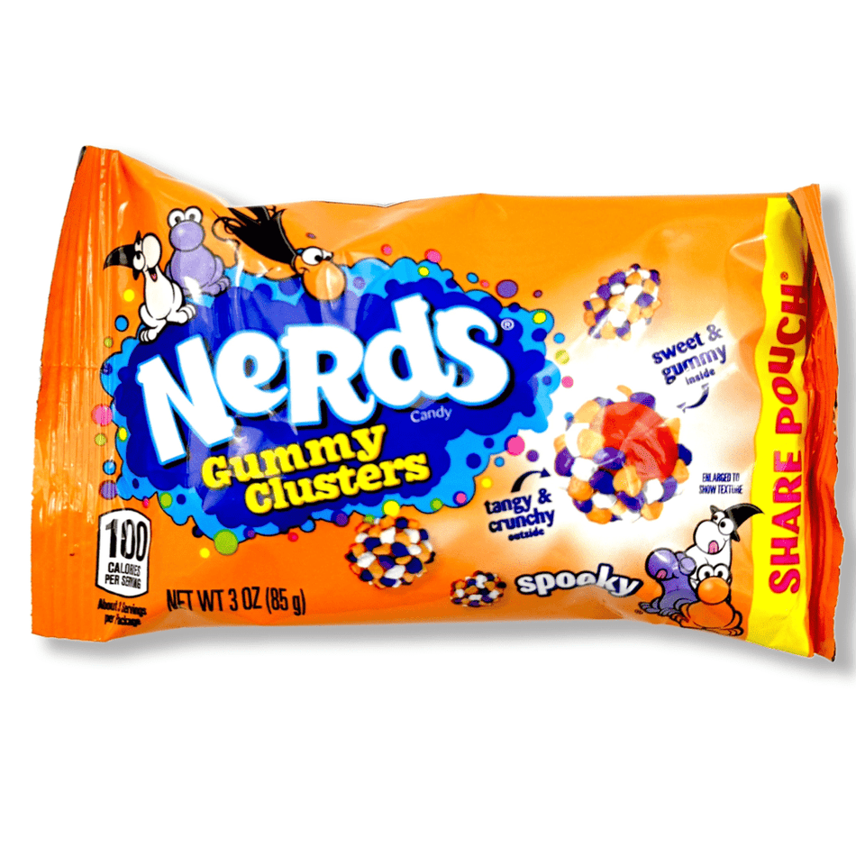 Nerds Gummy Clusters Spooky Halloween - 3oz Candy Ferrara Candy Company 