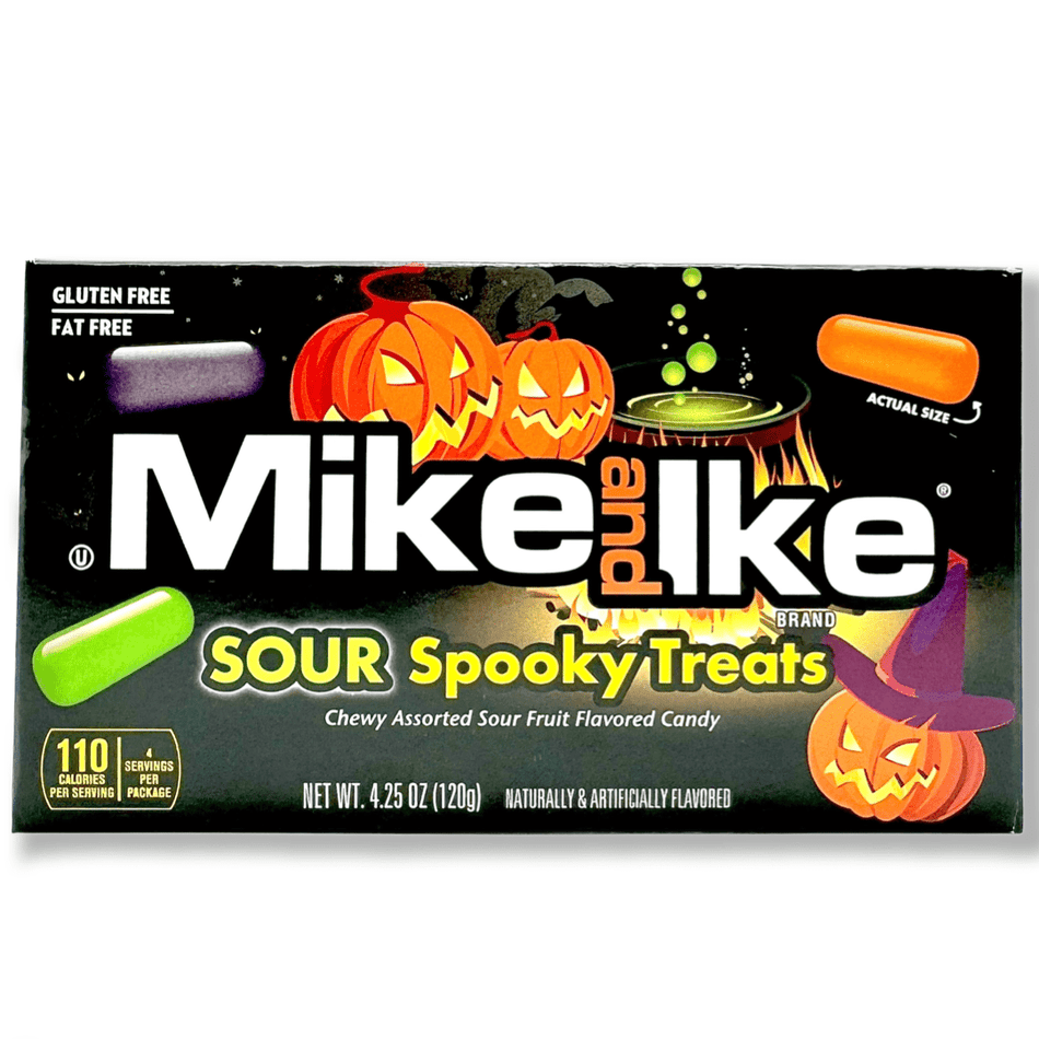 Mike and Ike Sour Spooky Treats - 4.25oz Candy Just Born Inc. 