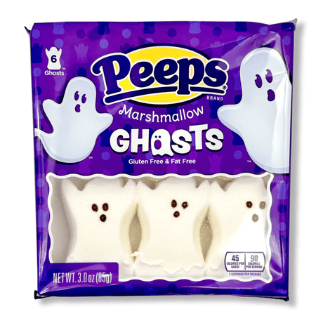 Just Born Halloween Peeps Marshmallow Ghosts - 3.0oz Candy Just Born Inc. 