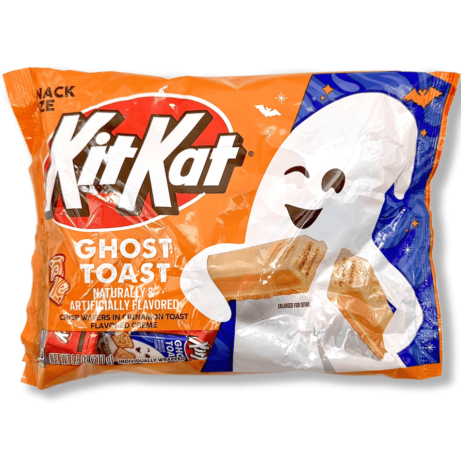 Kit Kat Halloween Ghost Toast Bag (Limited Edition) - 9.8oz Chocolate HERSHEY'S 