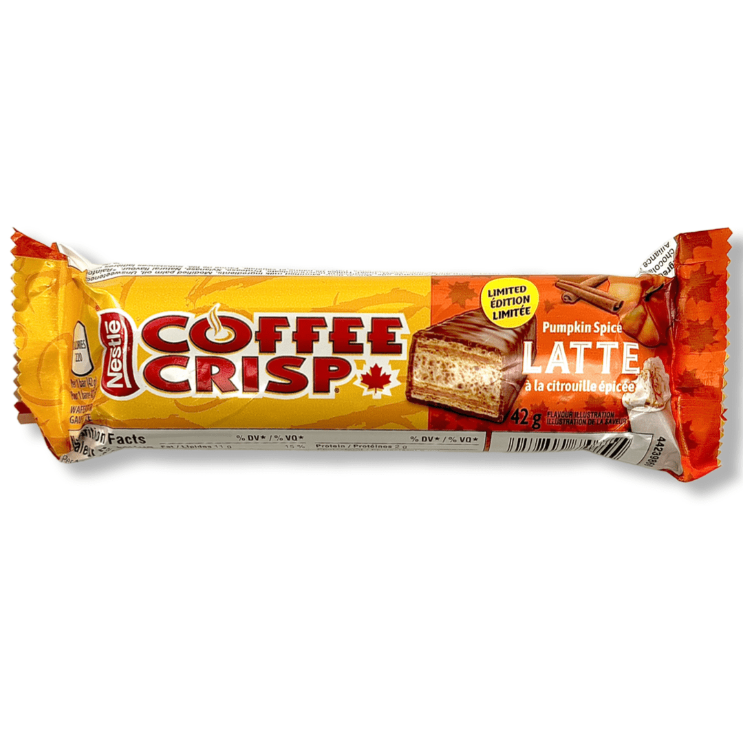 Coffee Crisp Pumpkin Spice Latte (Limited Edition) - 42g Chocolate Nestlé 