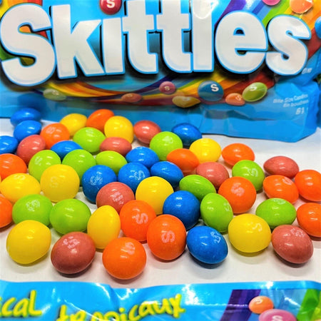 Skittles Tropical Candies - 61g Candy Mars Wrigley Confectionery 