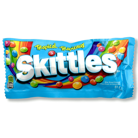 Skittles Tropical Candies - 61g Candy Mars Wrigley Confectionery 