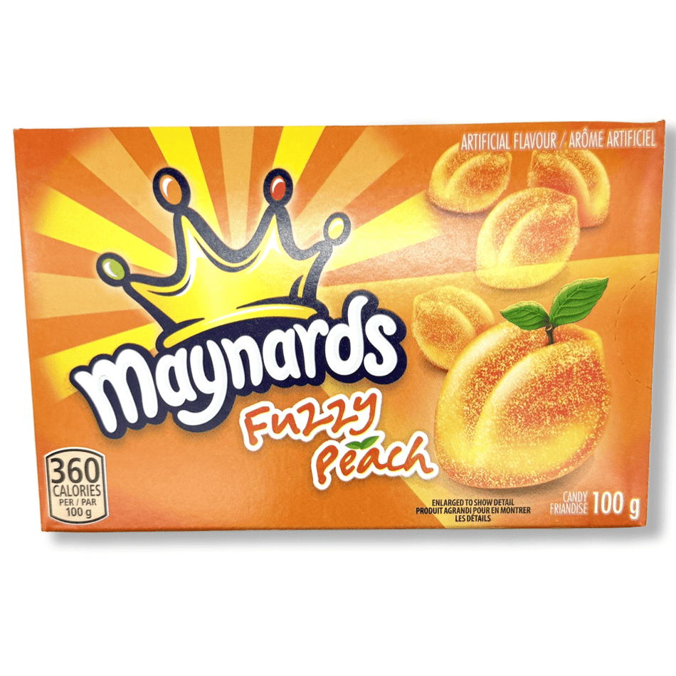 Maynards Fuzzy Peach Theatre Pack - 100g Candy Mondelez 