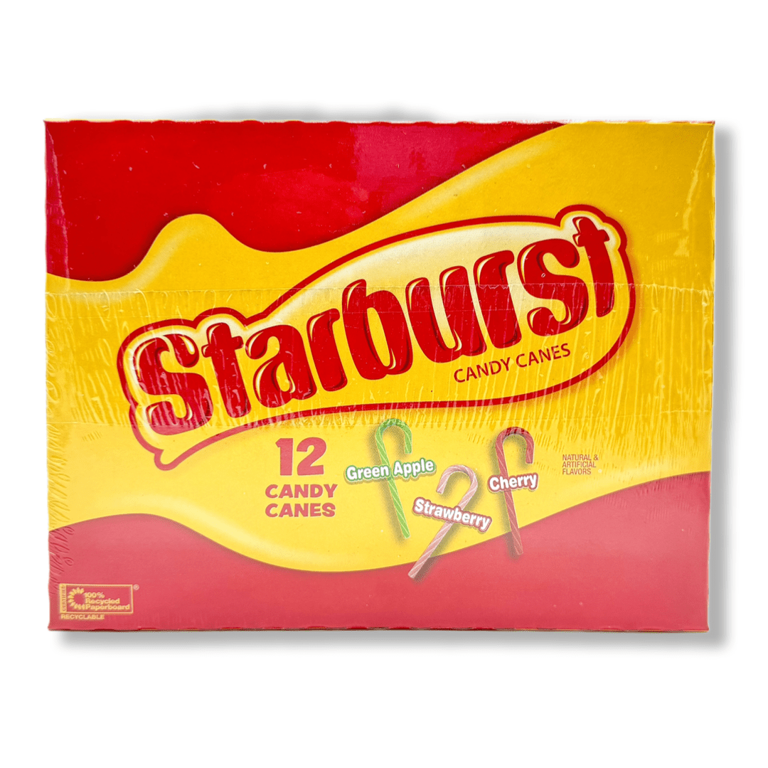 Starburst Candy Canes - 5.3oz Candy Spangler 