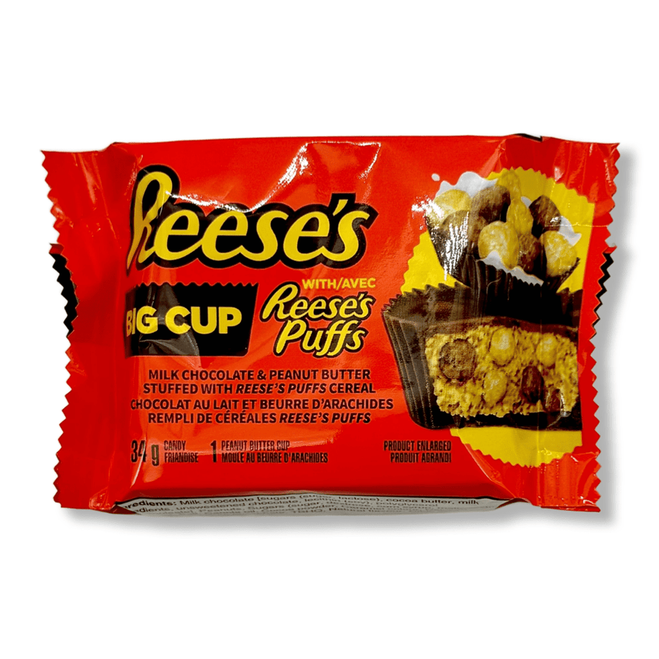 Reese's Big Cup with Reese's Puffs Chocolate HERSHEY'S 