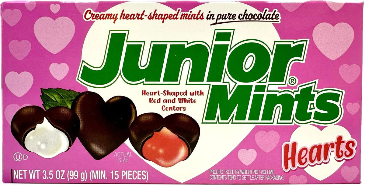 Junior Mints Hearts Candy Tootsie Roll Industries 