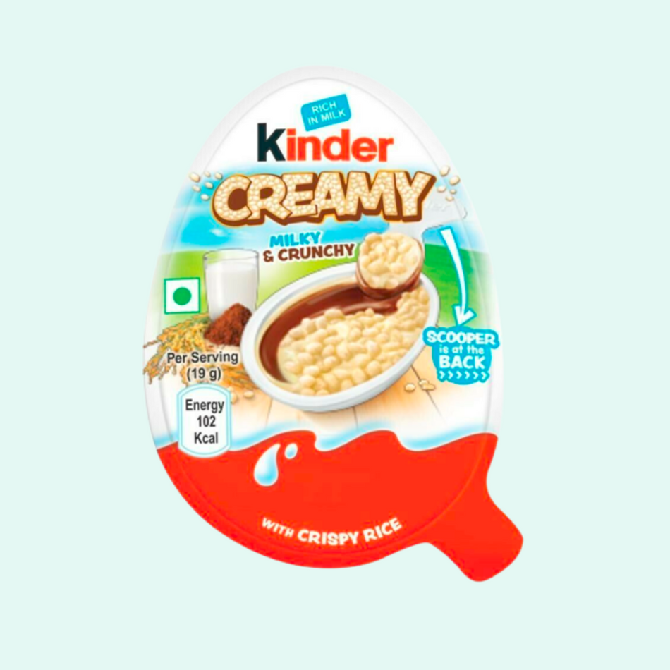 Kinder Creamy Milky & Crunchy Crispy Rice - India