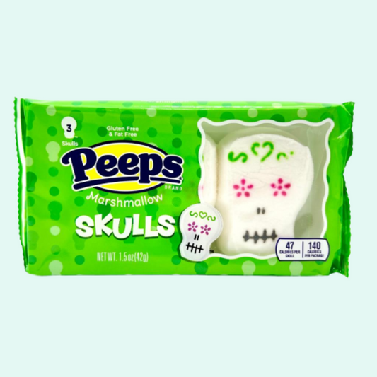 Peeps Marshmallow Skulls