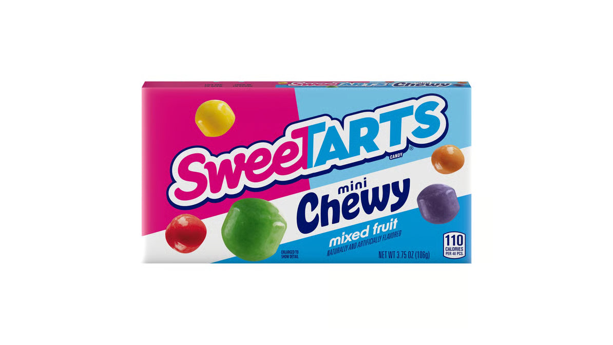 Sweetarts Mini Chewy Theatre Pack Candy Ferrara Candy Company 
