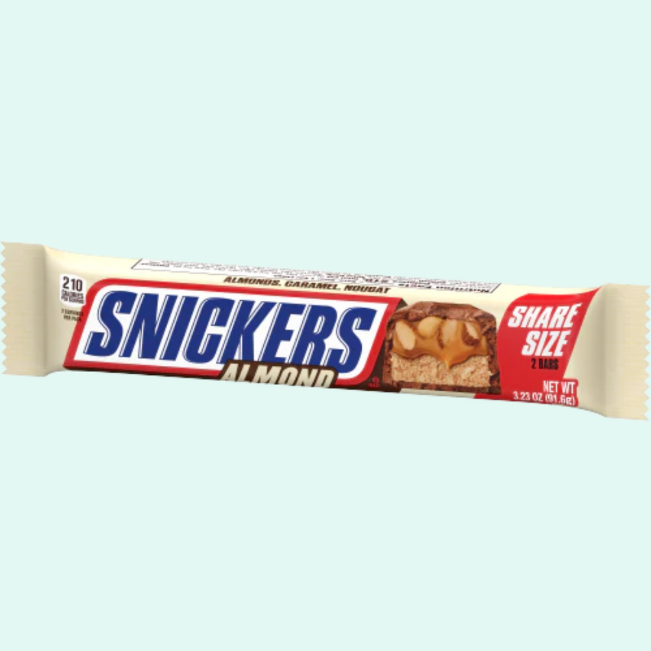 Snickers Almond Share Size - 2 Bars