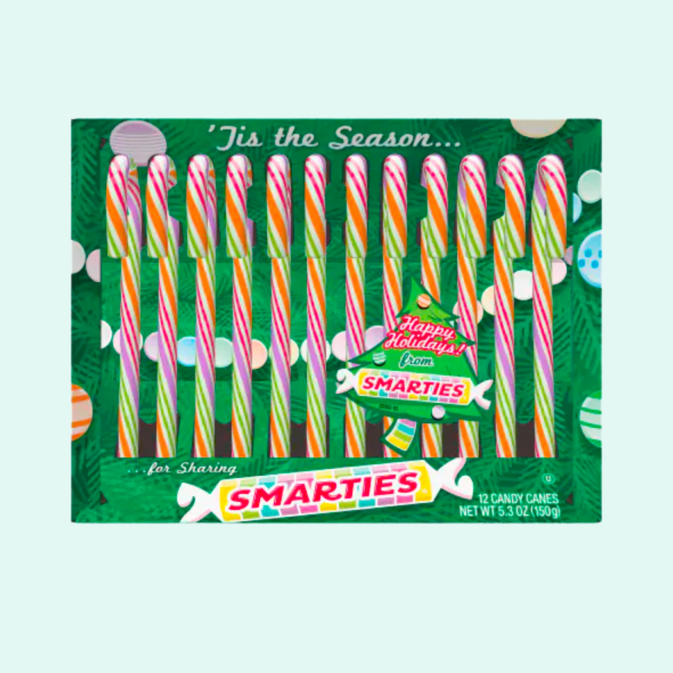 Smarties Candy Canes