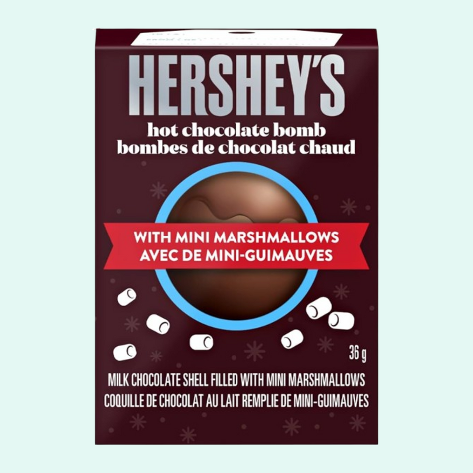 Hershey's Milk Chocolate with Mini Marshmallows Hot Chocolate Bomb