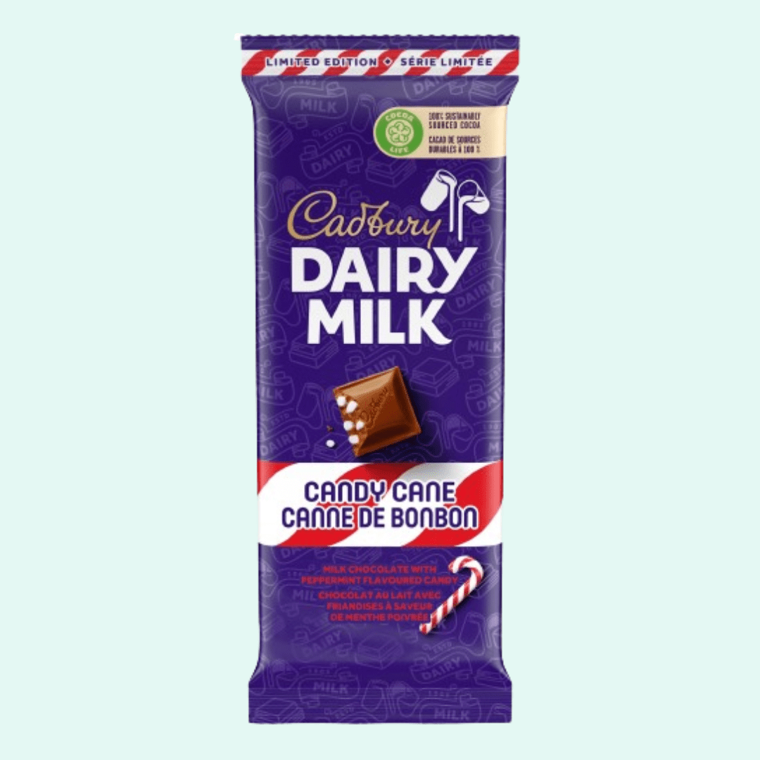 Cadbury Dairy Milk Candy Cane - Limited Edition Cadbury 