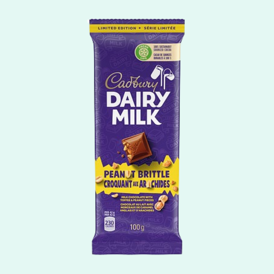 Cadbury Dairy Milk Peanut Brittle - Limited Edition