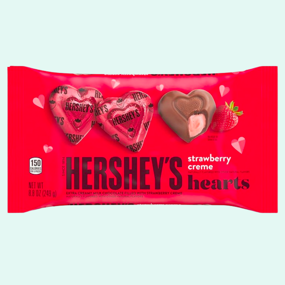 Valentine Mini Chocolate Hearts - Valentines Candy Store