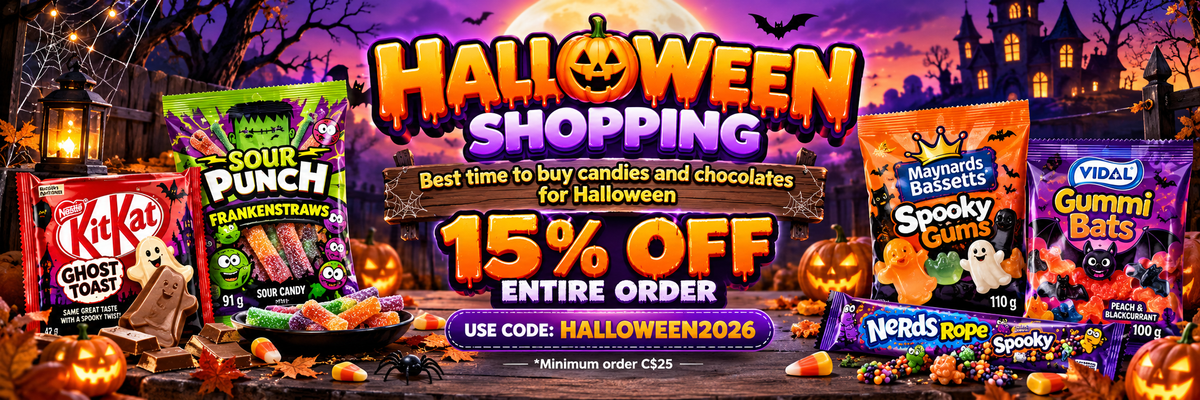 Halloween Shopping 2026 - 15% off entire order with code HALLOWEEN2026