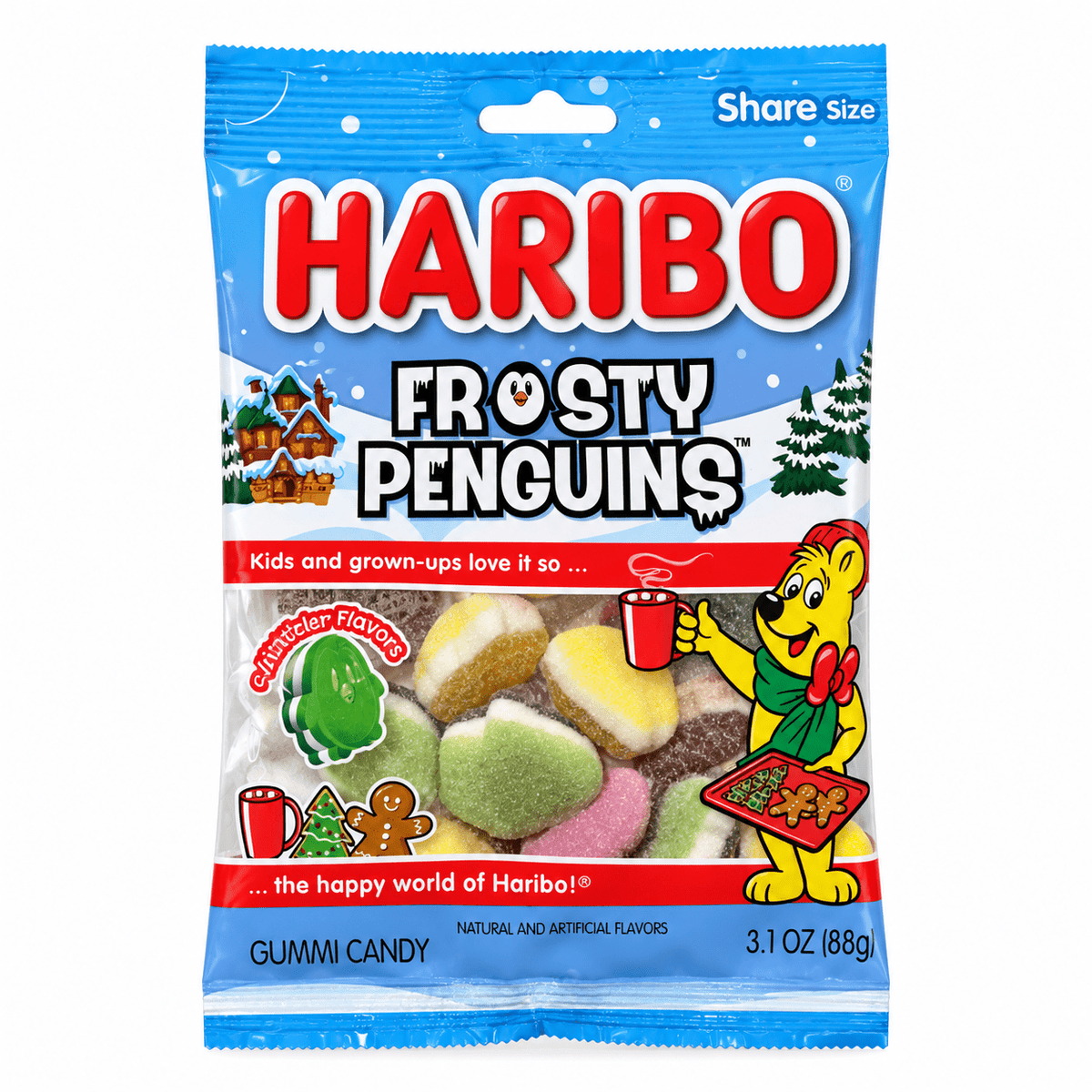 Haribo Frosty Penguins - 88g Gummy Candy Haribo 