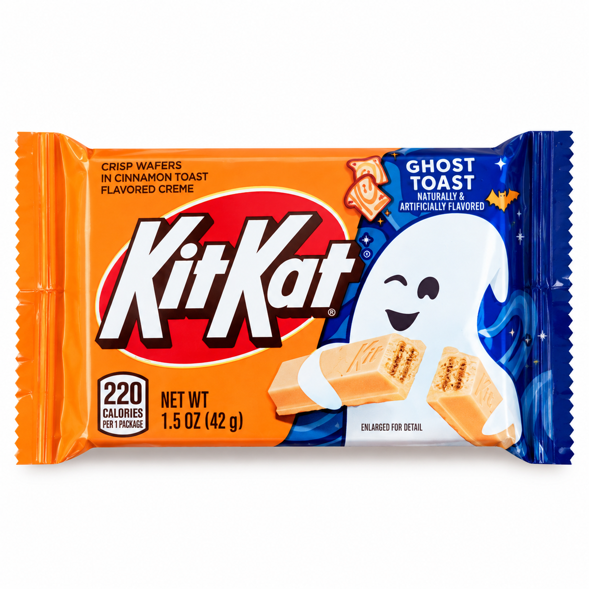 KIT KAT Ghost Toast Cinnamon Toast Creme 1.5oz