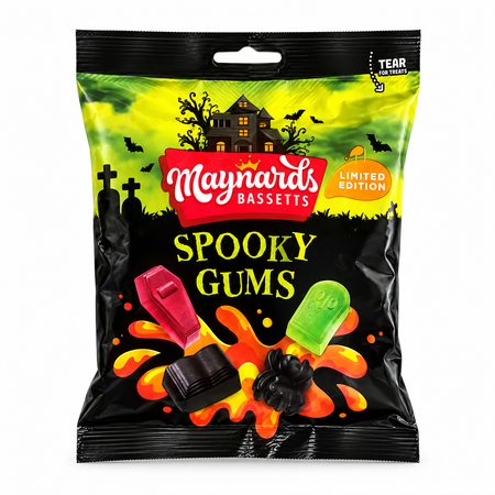 Maynards Bassetts Spooky Gums 110g
