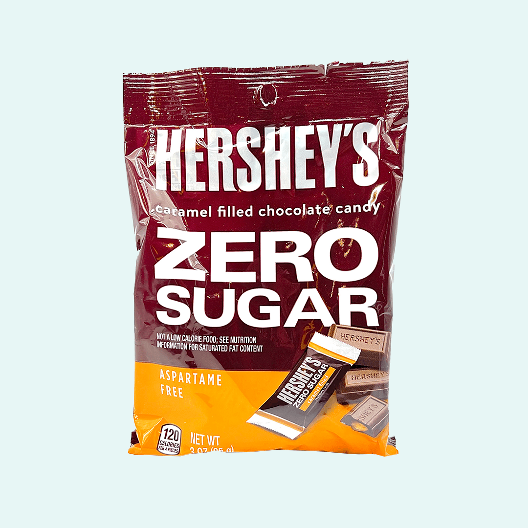 Hershey's Caramel Filled Chocolate Candy Zero Sugar – Candy Paradise