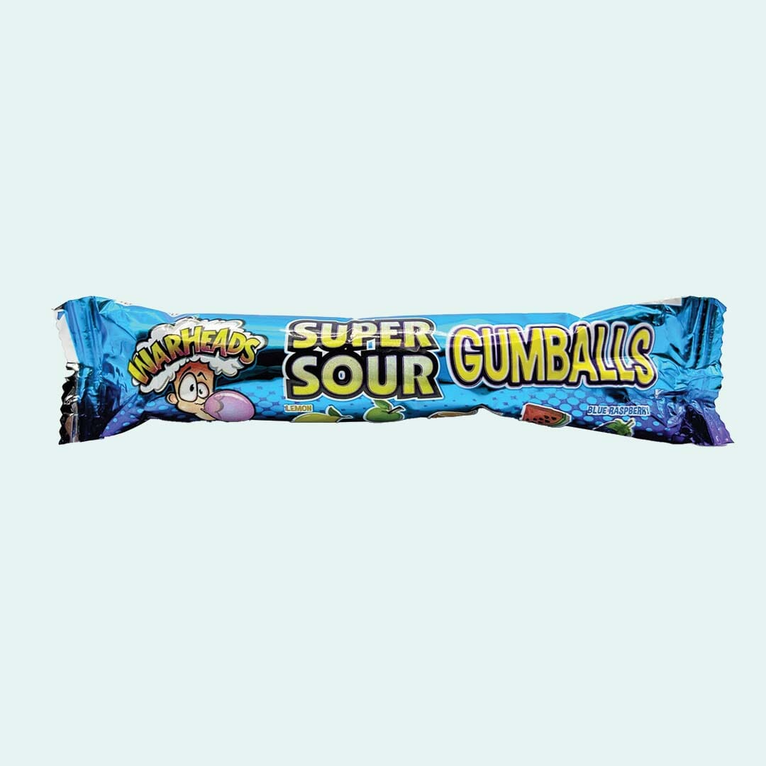 Warheads Super Sour Gumballs Ford Gum and Machine Company Inc. 