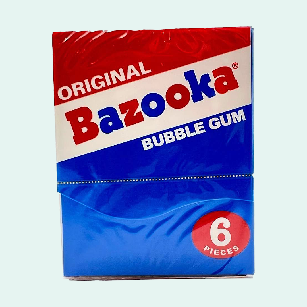 Bazooka Throwback Original Bubble Gum