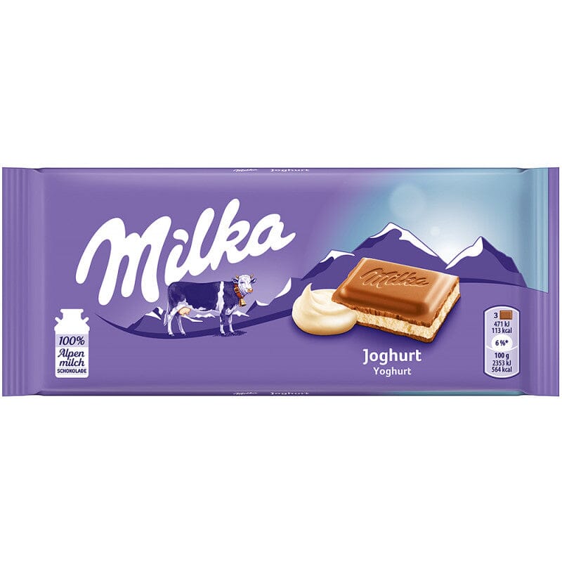 MILKA YOGHURT CHOCOLATE BAR Mondelez 