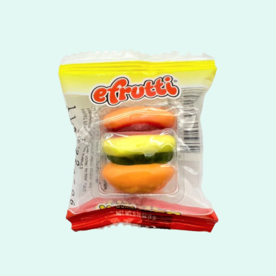 Efrutti Burger Gummi Candy