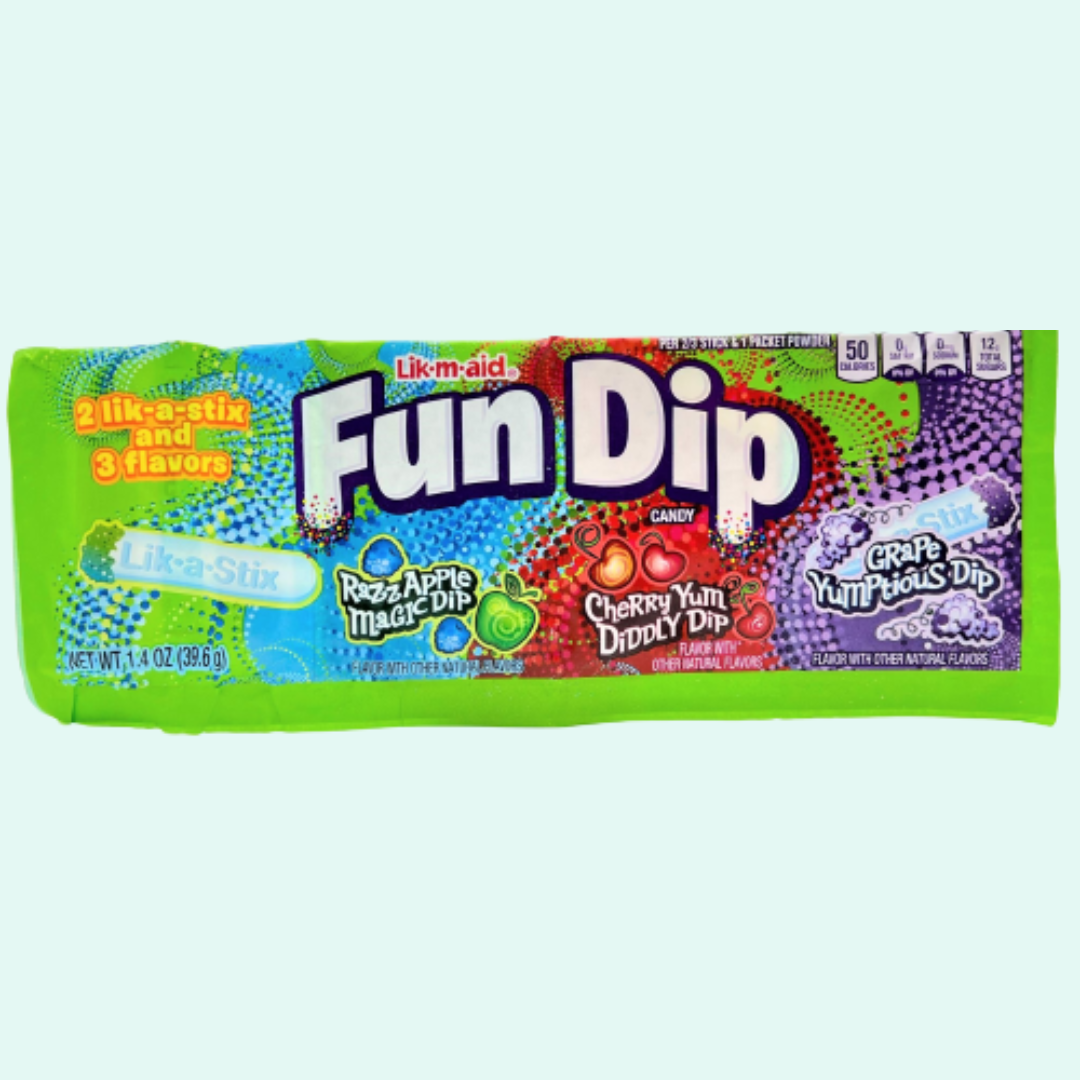 Fun Dip Candy - Razz Apple, Cherry, Grape