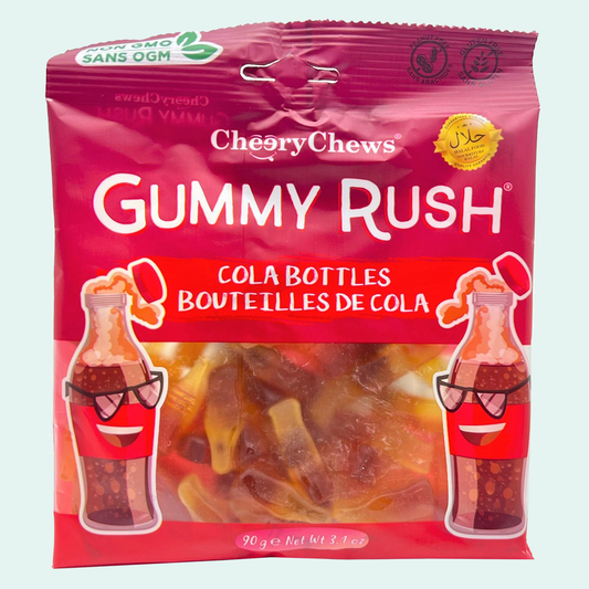 Gummy Rush Cola Bottles