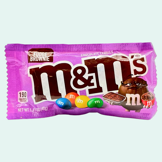 M&M'S CHOCOLATES BAGS PEANUT BROWNIE CRISPY SALTED CRUNCHY
