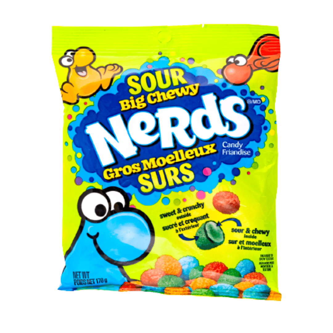 Nerds Sour Big Chewy Candy Ferrara Candy Company 