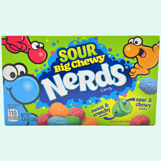 Nerds Sour Big Chewy Theatre Box