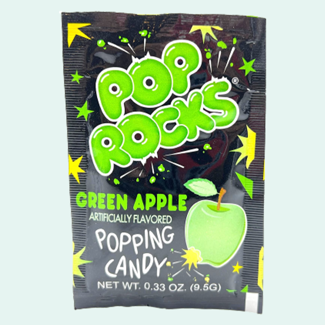 Pop Rocks Green Apply Popping Candy