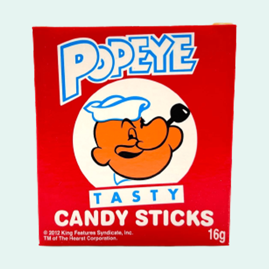 Popeye Candy Sticks Regal Confections 