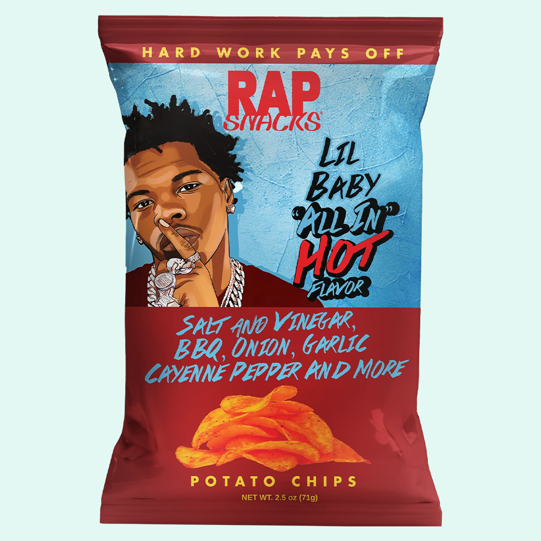 Rap Snacks Lil Baby All in Hot