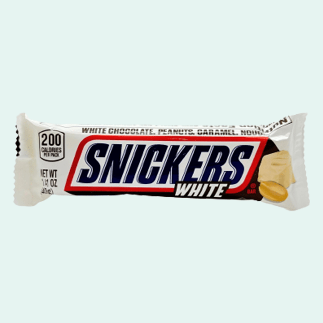 Snickers White Chocolate Bar – Candy Paradise