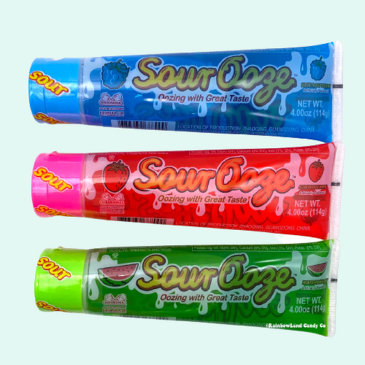 Sour Ooze Tube Candy Gel
