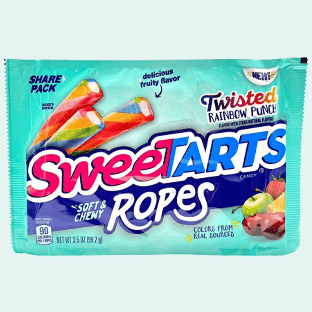 Sweetarts Ropes Twisted Rainbow (99 g) – Candy Paradise