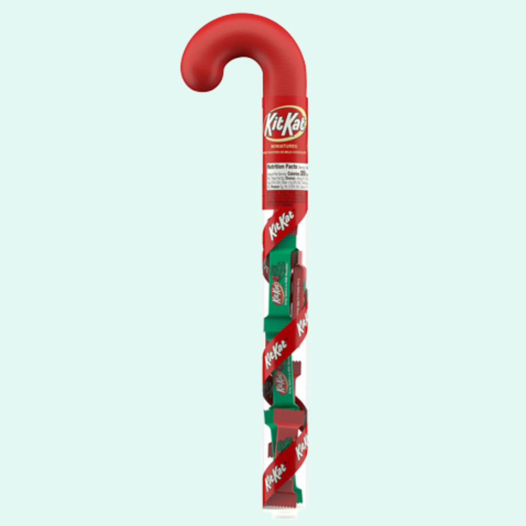 Kit Kat Miniatures Filled Christmas Candy Canes