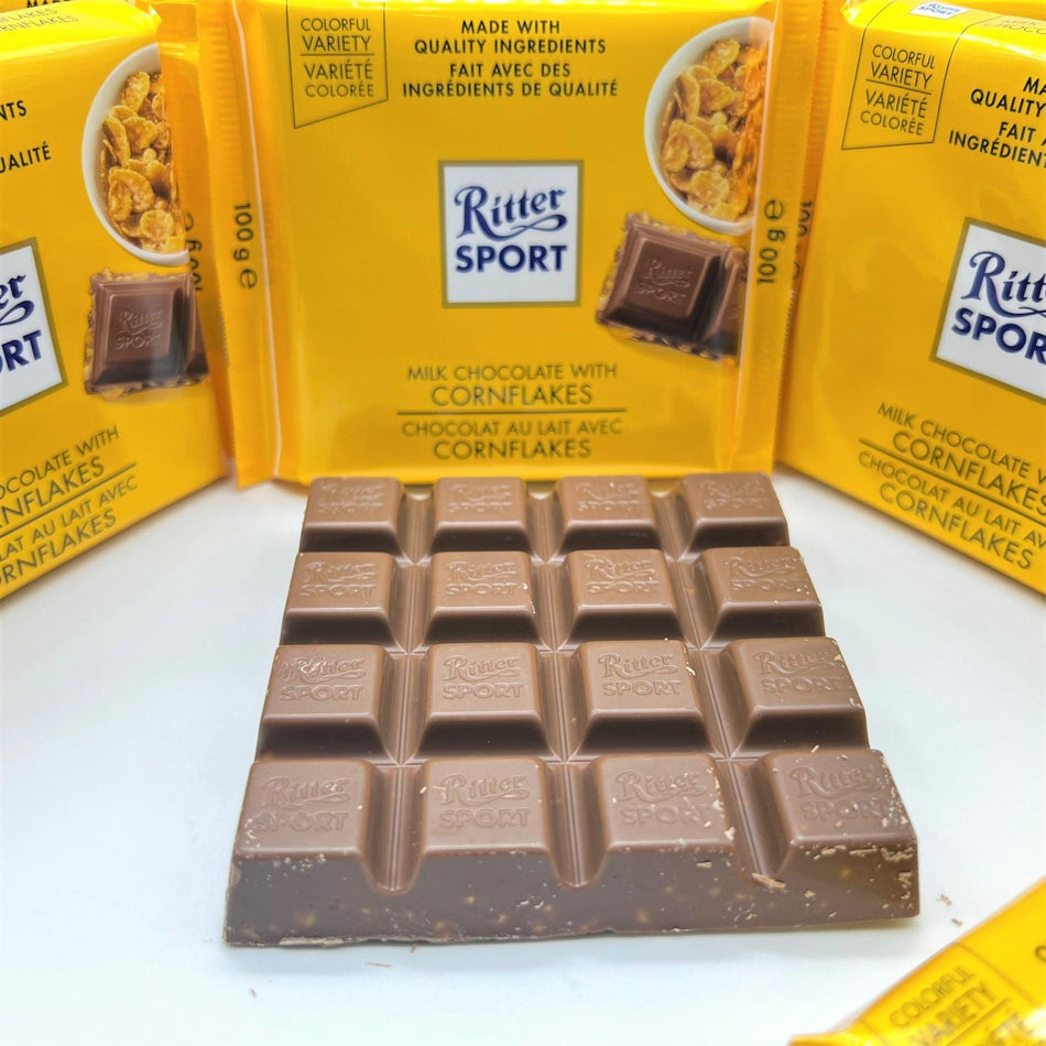 Ritter Sport Milk Chocolate with Cornflakes