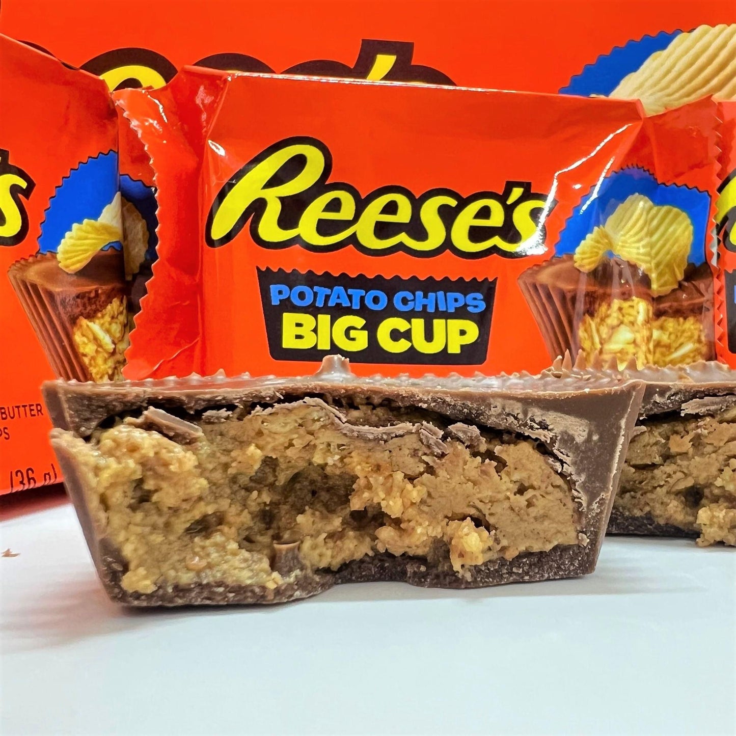 Reese's Big Cup With Potato Chips